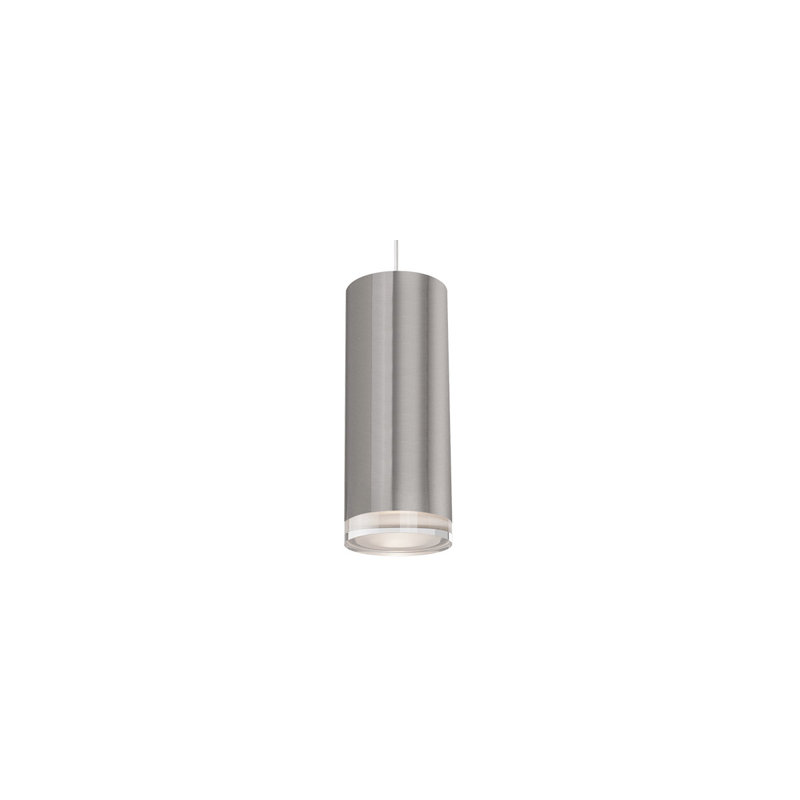 Elysian 10" Brushed Nickel LED Pendant with Crystal Diffuser