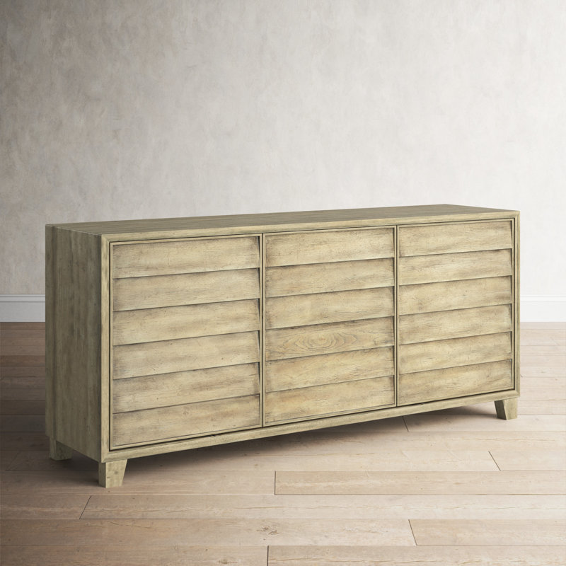 Malibu Wave-Inspired Coastal Cool Buffet with Shutter Facade