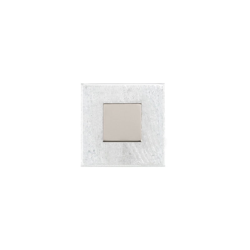 Fragment Square Brushed Nickel LED Dimmable Sconce