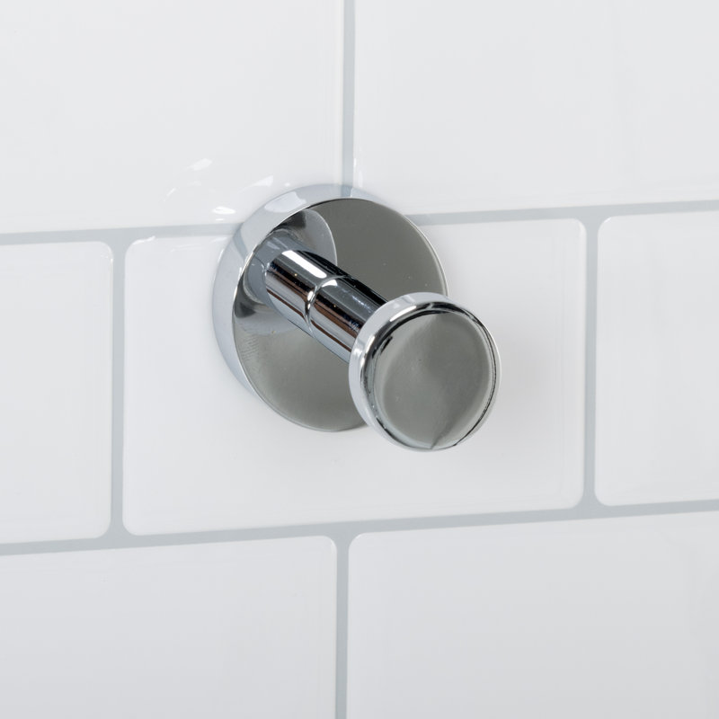 Polished Chrome Minimalist Stainless Steel Robe Hook