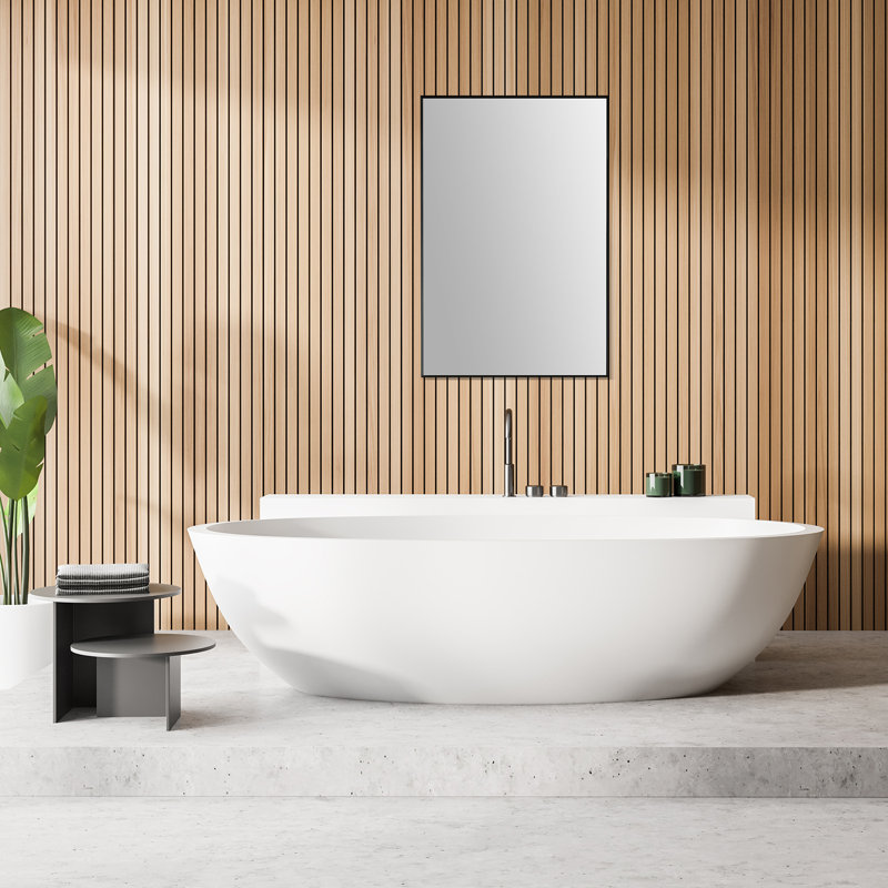 Elegant Rectangular Silver and Gold Aluminum Bathroom Vanity Mirror