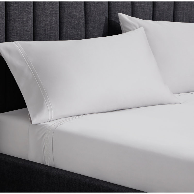 Full White Egyptian Cotton Deep Pocket Sheet Set