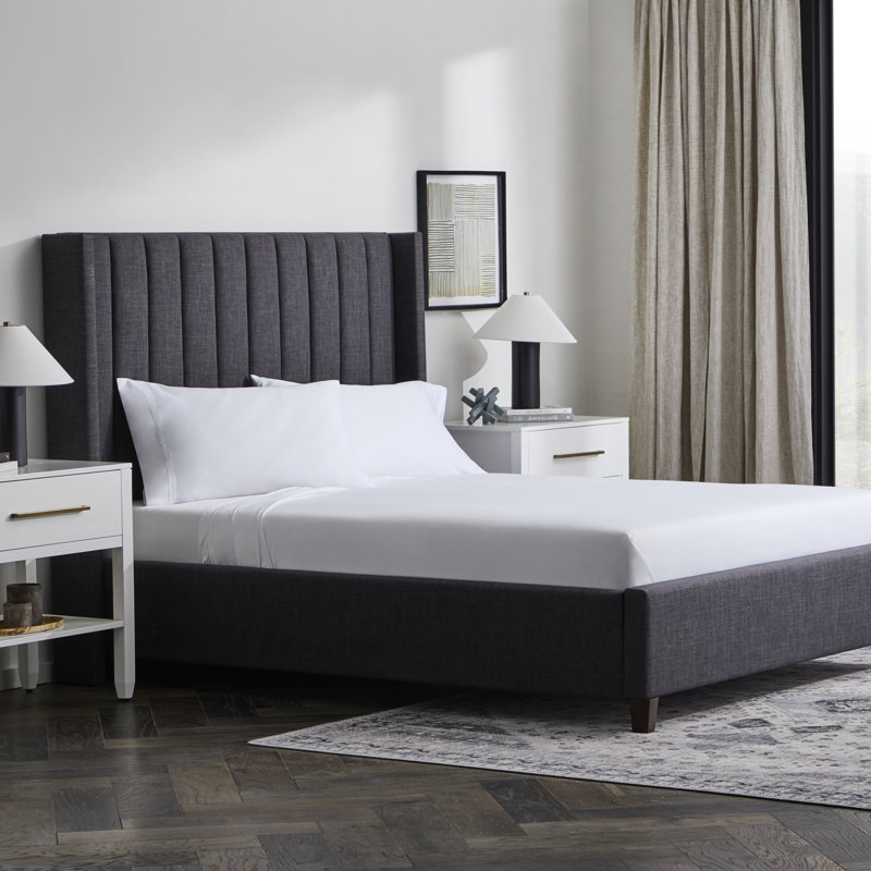 Full White Egyptian Cotton Deep Pocket Sheet Set