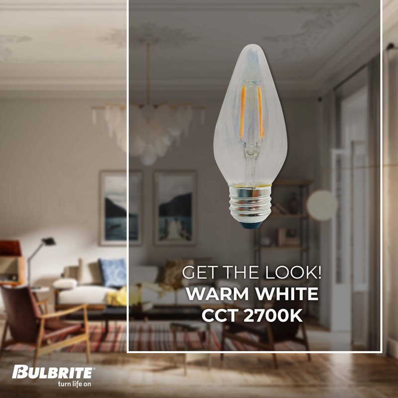 Clear Dimmable Decorative LED Bulb Pack
