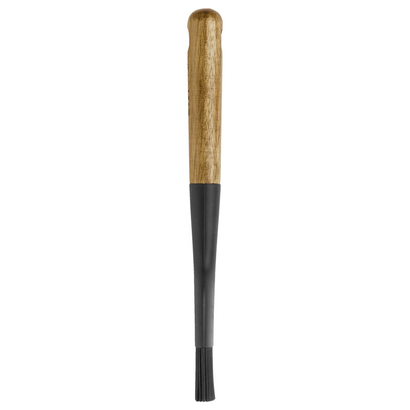 Black Silicone and Acacia Wood Pastry Brush