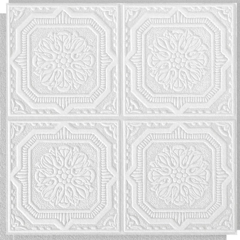 Wellington 12'' x 12'' White Mineral Fiber Ceiling Tiles