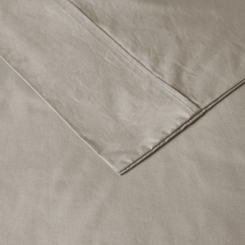 White Queen Cotton Percale Sheet Set