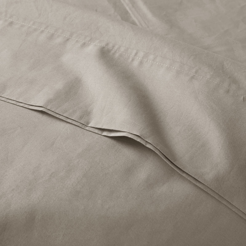 White Queen Cotton Percale Sheet Set