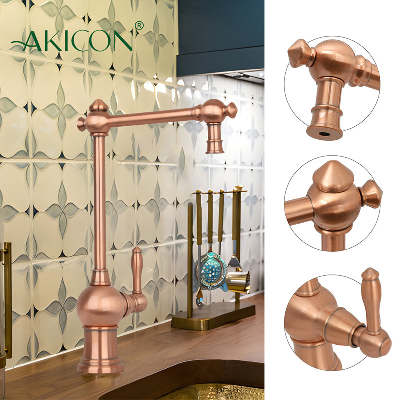 Copper One-Handle Drinking Water Filter Faucet