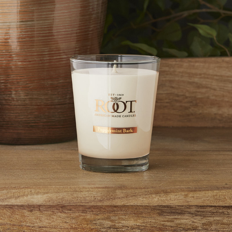 Lavender & Peppermint Bark Beeswax Scented Jar Candle