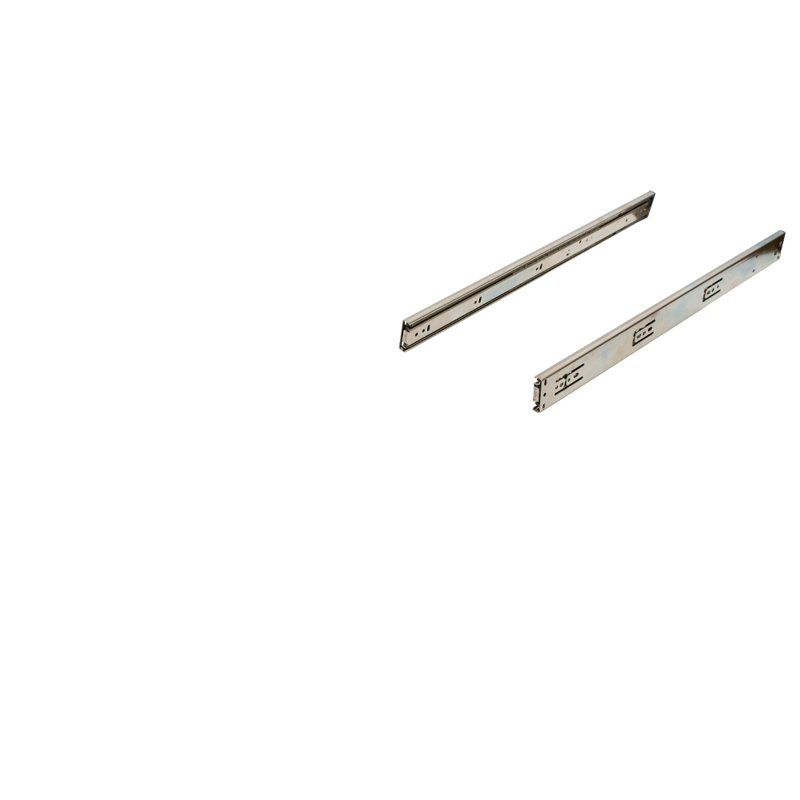 14" Gray Soft Close Ball Bearing Side Mount Drawer Slide