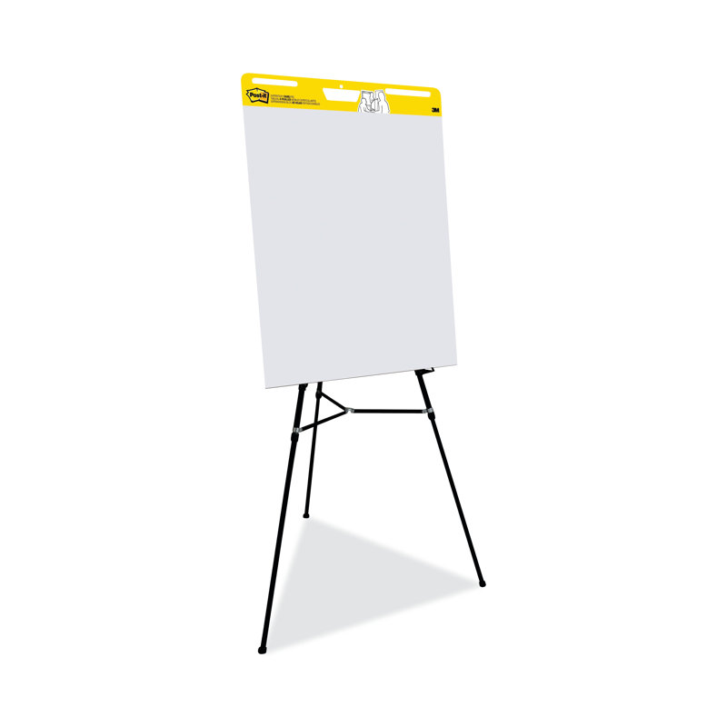 Large White Grid Self-Adhesive Easel Pad, 25 x 30 Inches