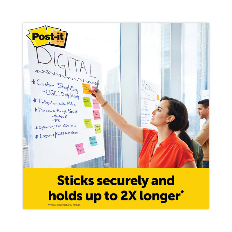 Large White Grid Self-Adhesive Easel Pad, 25 x 30 Inches