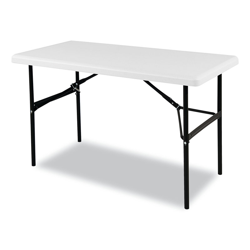 Platinum 48"x24" Rectangular Steel Folding Utility Table