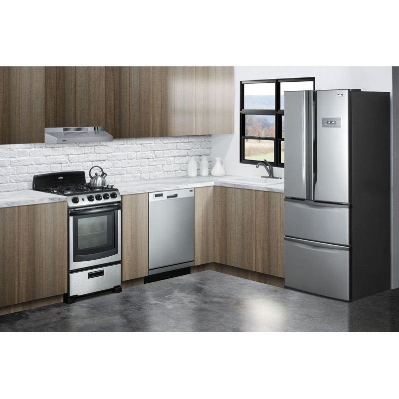 Summit 24" Stainless Steel Convertible Under Cabinet Range Hood