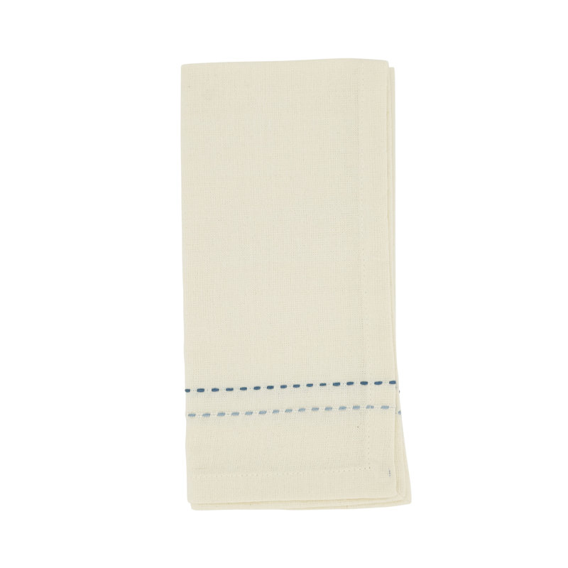 Anira Natural Cotton Square Table Napkin Set of 4