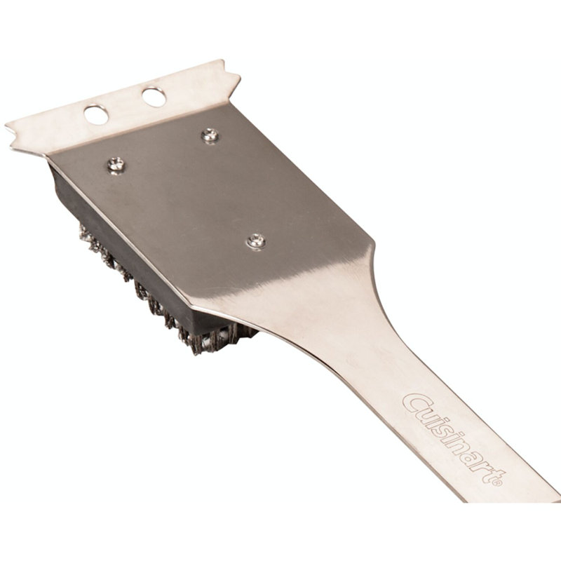 Cuisinart Stainless Steel Long Handle Grill Cleaning Brush