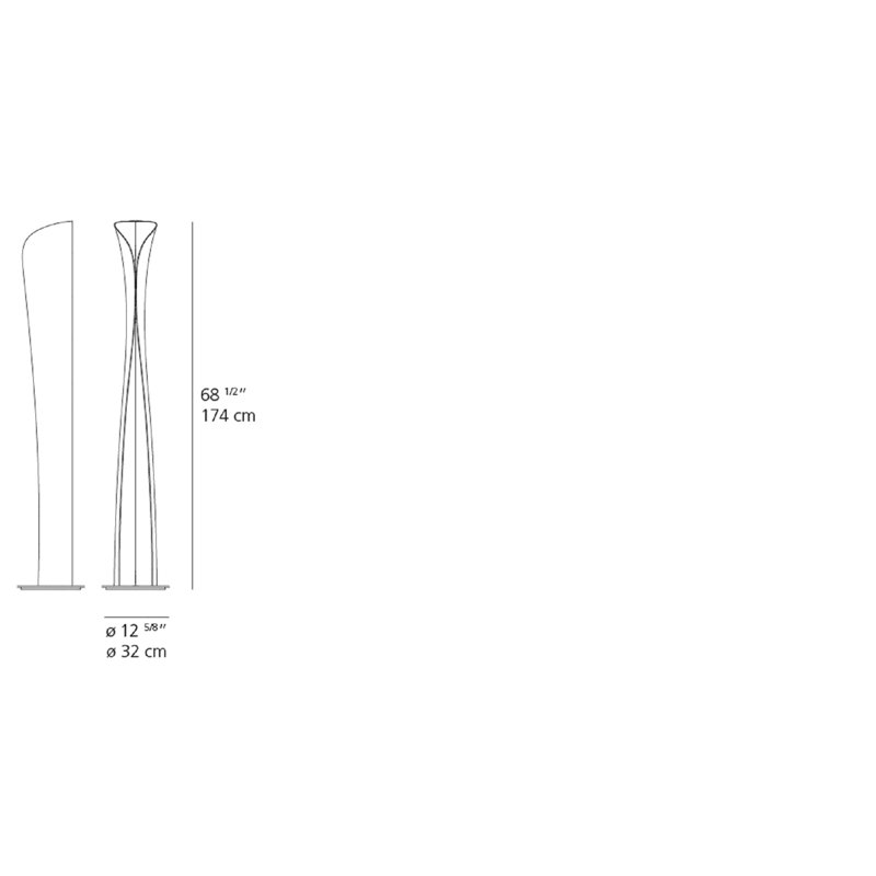 Cadmo Adjustable Black & White LED Floor Lamp with Dual Light Source