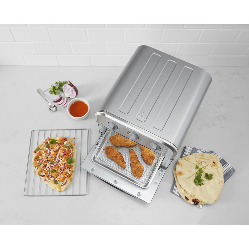 Compact Stainless Steel Air Fryer Toaster Oven