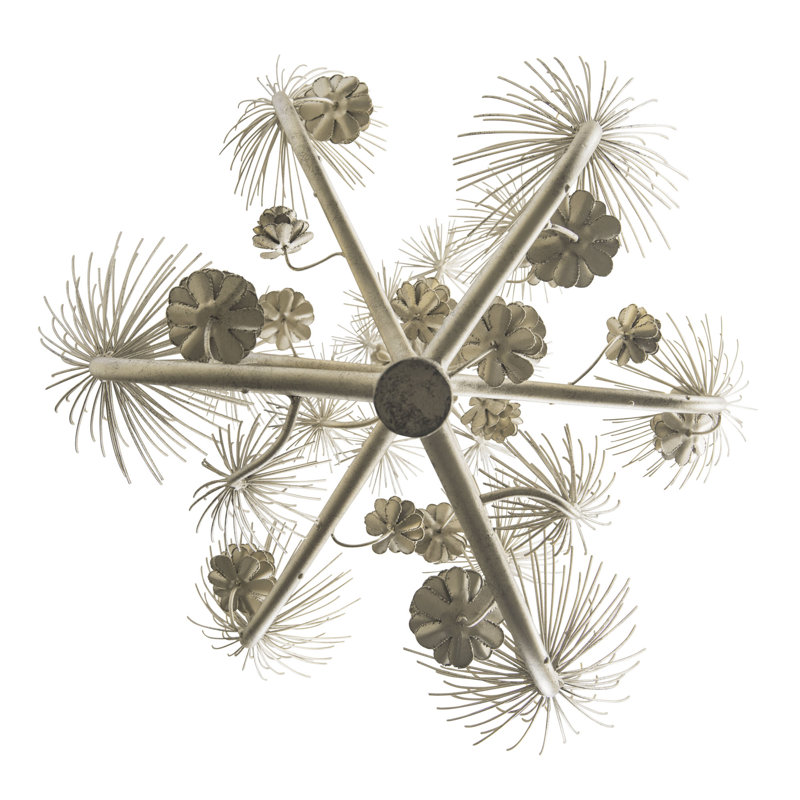 Zen Gold Hand-Forged 9-Light Tiered Chandelier