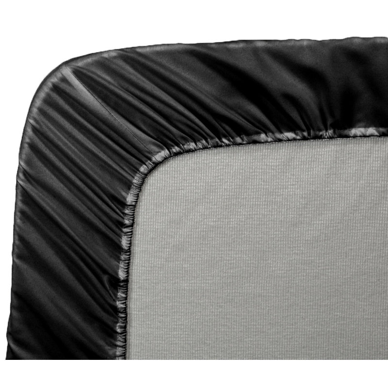 Black Queen Microfiber Bamboo 4-Piece Sheet Set