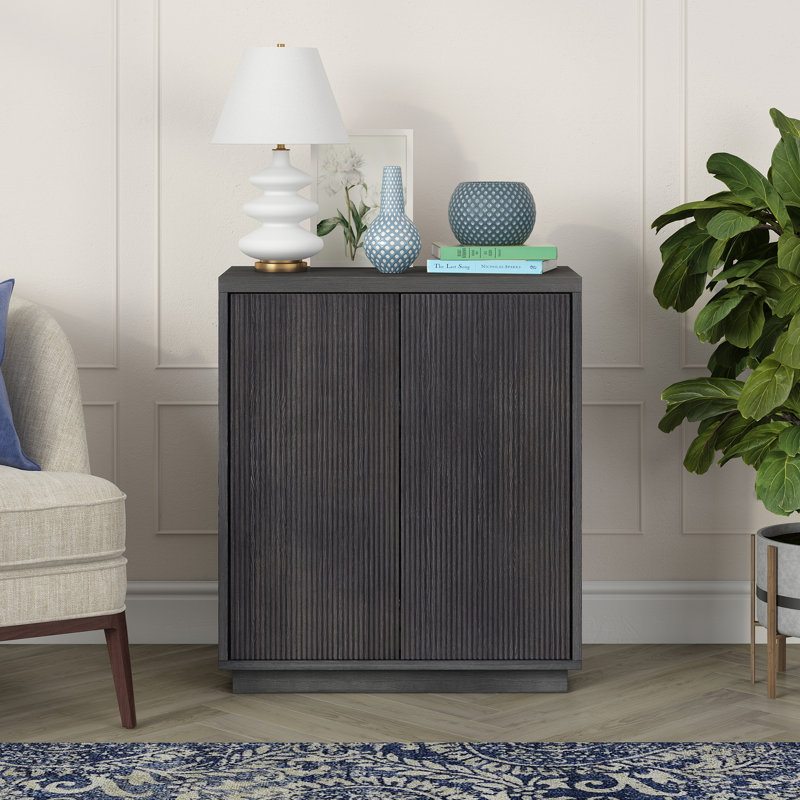 Alston 28" Charcoal Gray Freestanding Adjustable Office Storage Cabinet