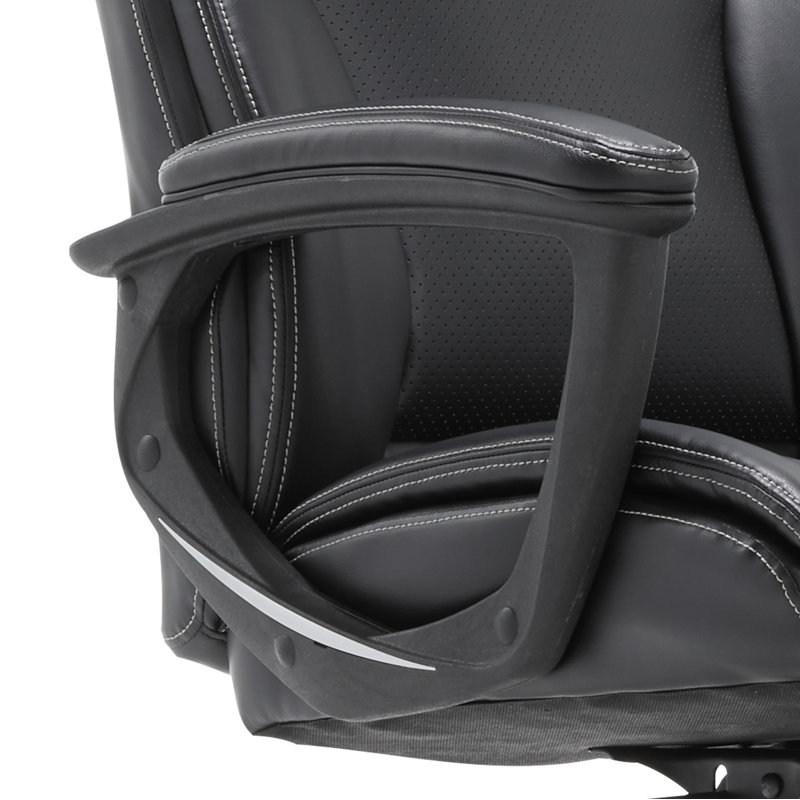 Black High Back Leather Executive Swivel Office Chair