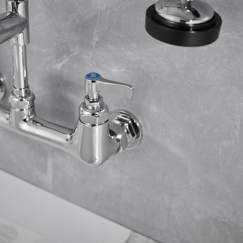 Polished Chrome High-Arc Pull-Out Spray Kitchen Faucet