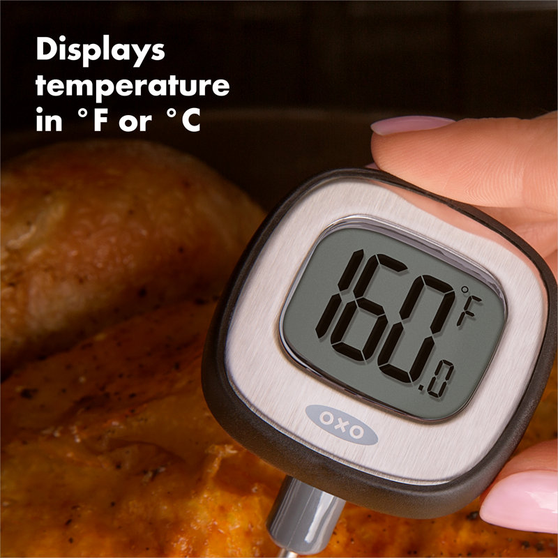 OXO Good Grips Stainless Steel Digital Meat Thermometer