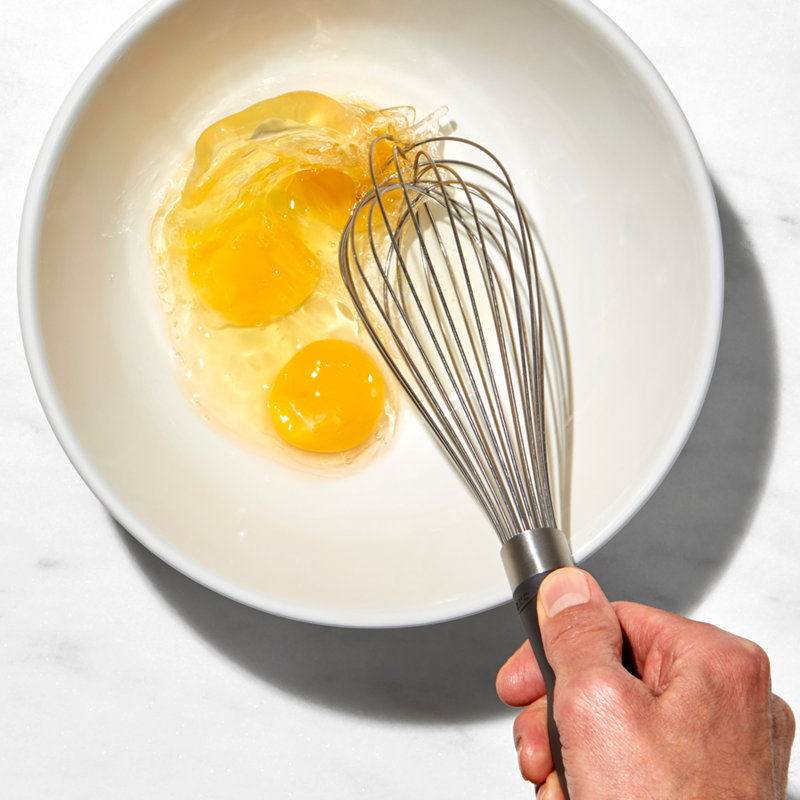 11-Inch Stainless Steel Balloon Whisk with Black Handle