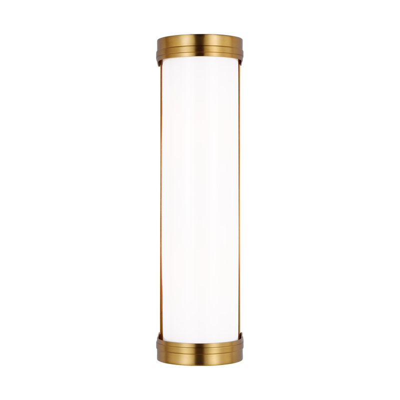 Ifran 18" Brass Cylinder Dimmable Bath Sconce