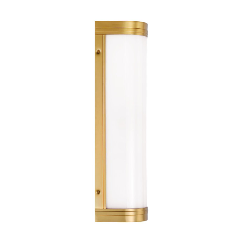 Ifran 18" Brass Cylinder Dimmable Bath Sconce