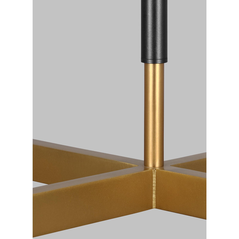 Adjustable Franklin Pharmacy Floor Lamp in Burnished Brass and Deep Bronze