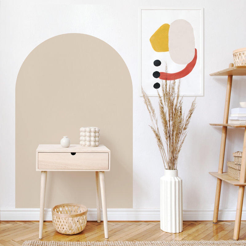 Pastel Blue Arch Peel and Stick Wall Decal Set