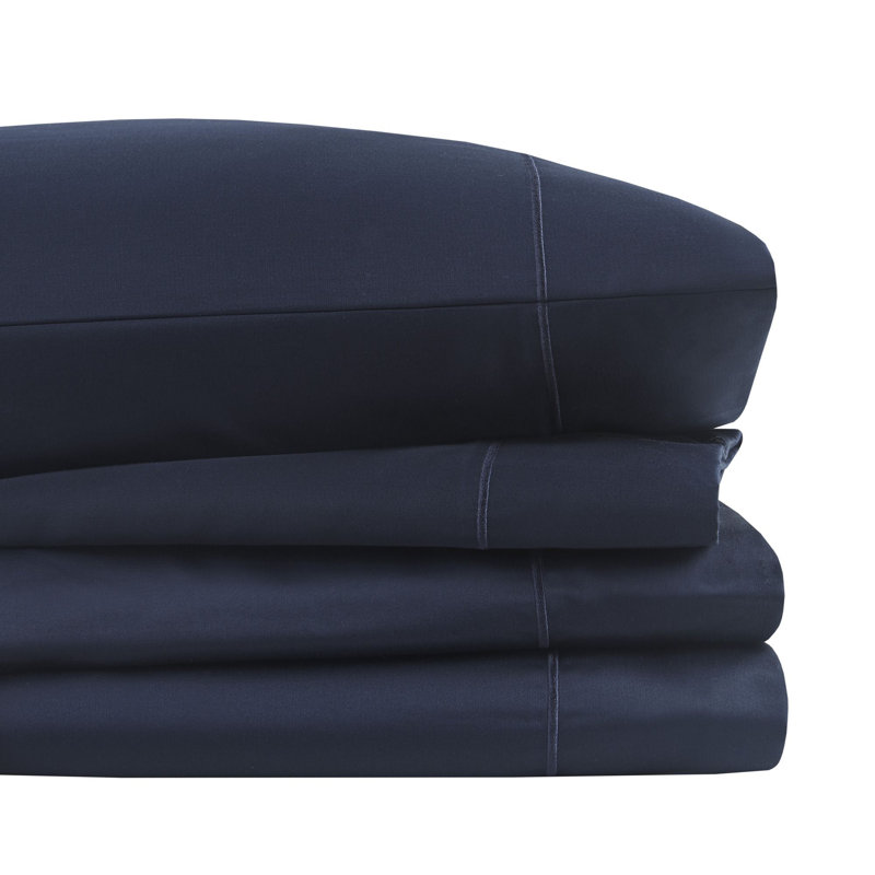 Queen Gray 600 Thread Count Cotton Sheet Set