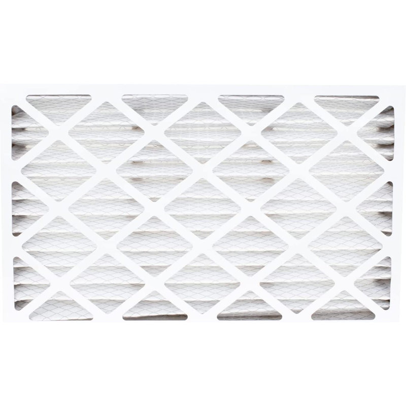 Filterbuy 20x25x5 MERV 8 Pleated HVAC Furnace Air Filters, 4-Pack