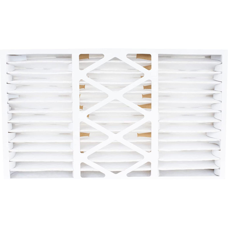 Filterbuy 20x25x5 MERV 8 Pleated HVAC Furnace Air Filters, 4-Pack