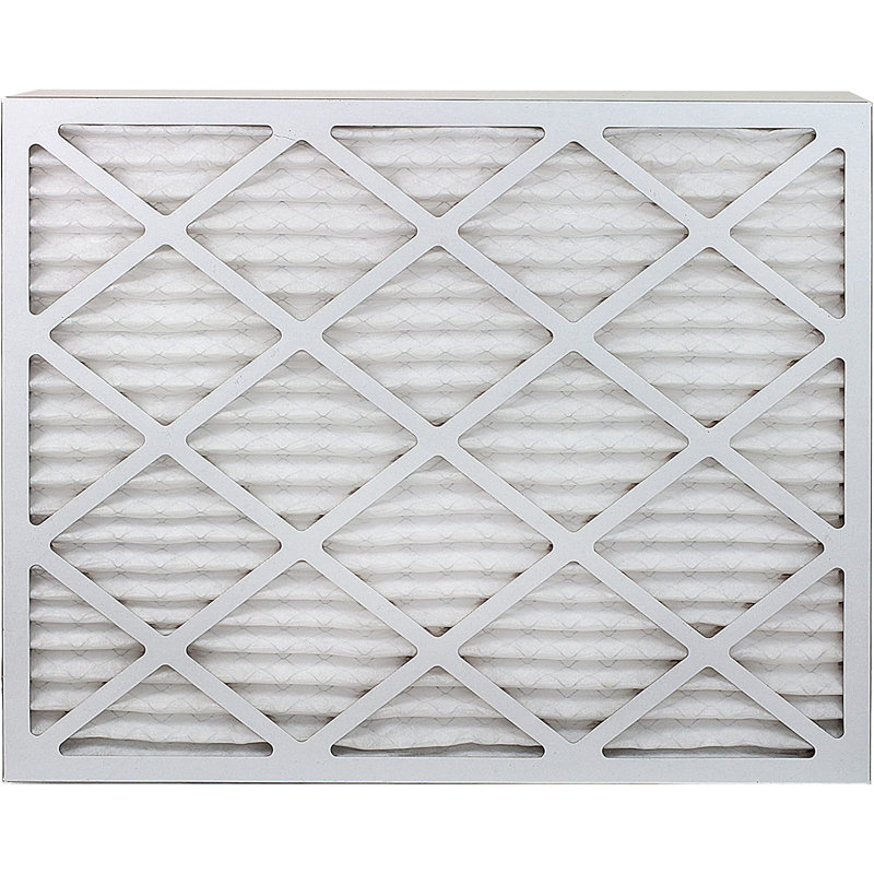 Filterbuy 14x20x1 MERV 8 Pleated HVAC Furnace Air Filters 4-Pack