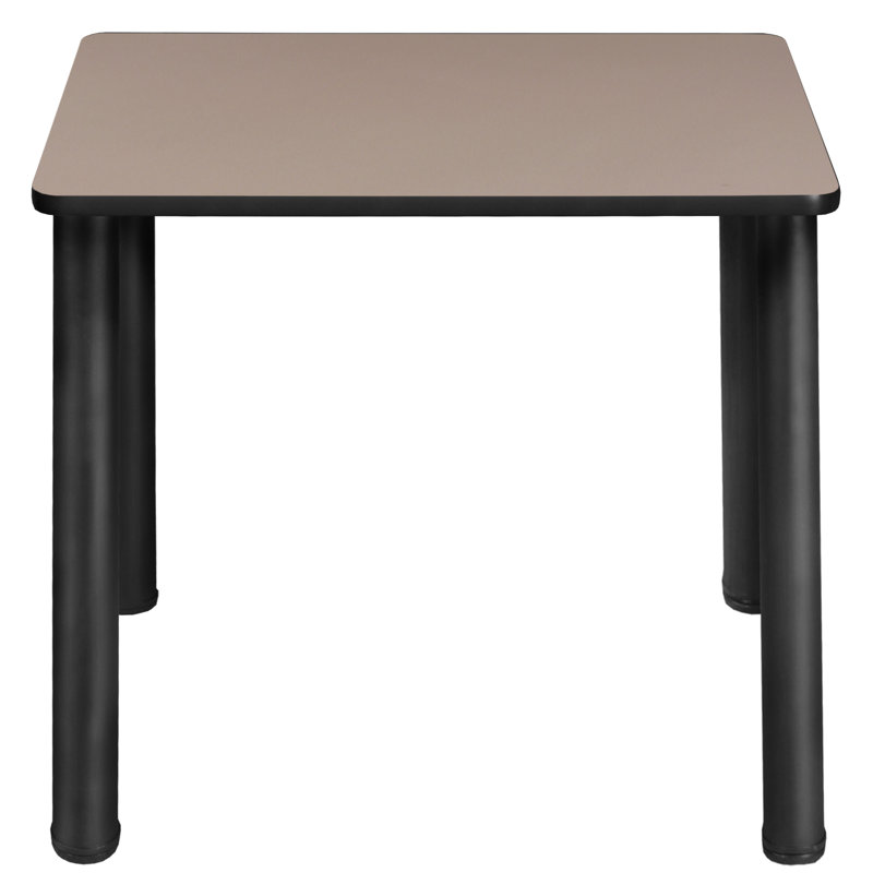 Maple & Black Rectangular School Desk with Drawer, 18 x 26 in