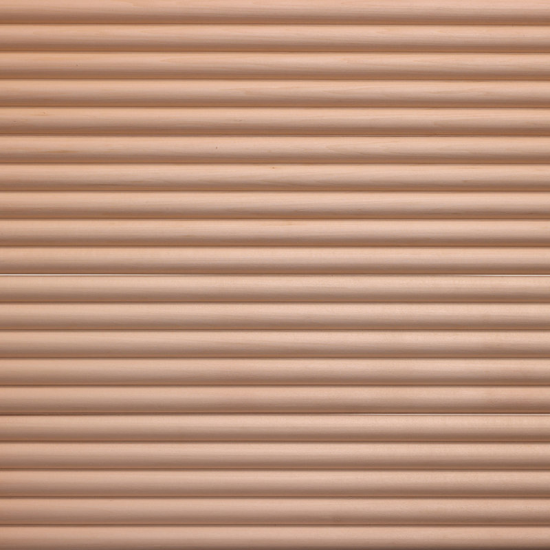 47.5" Unfinished Beaded Solid Wood Accent Moulding