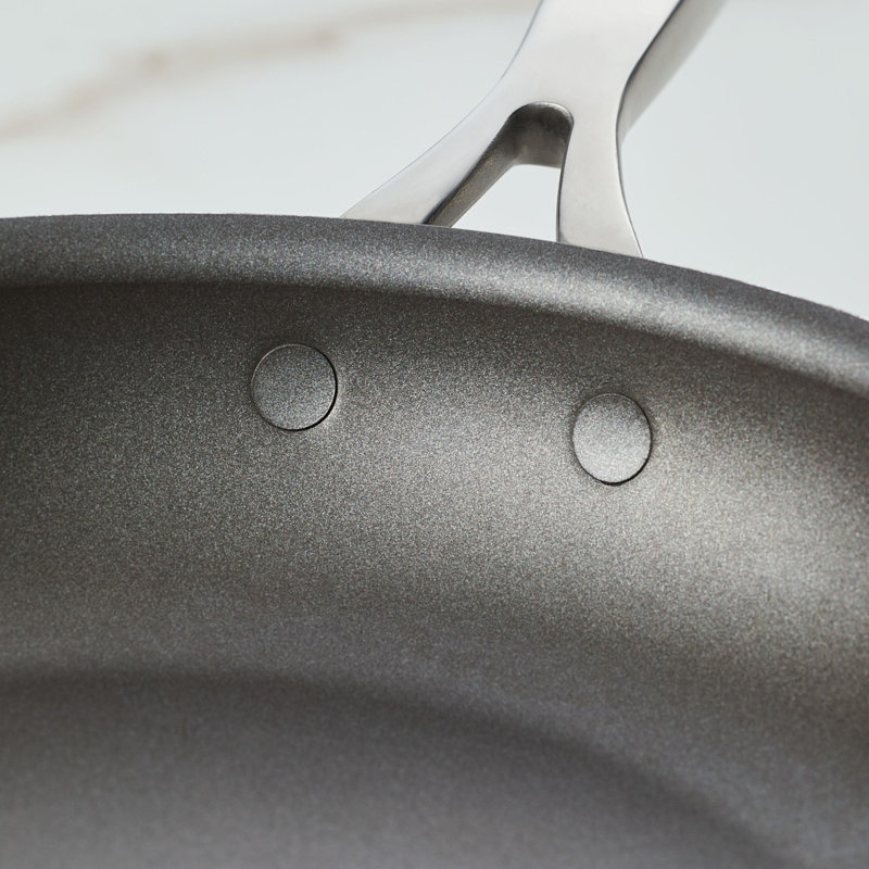 Bronze 12" Hard Anodized Nonstick Aluminum Frying Pan