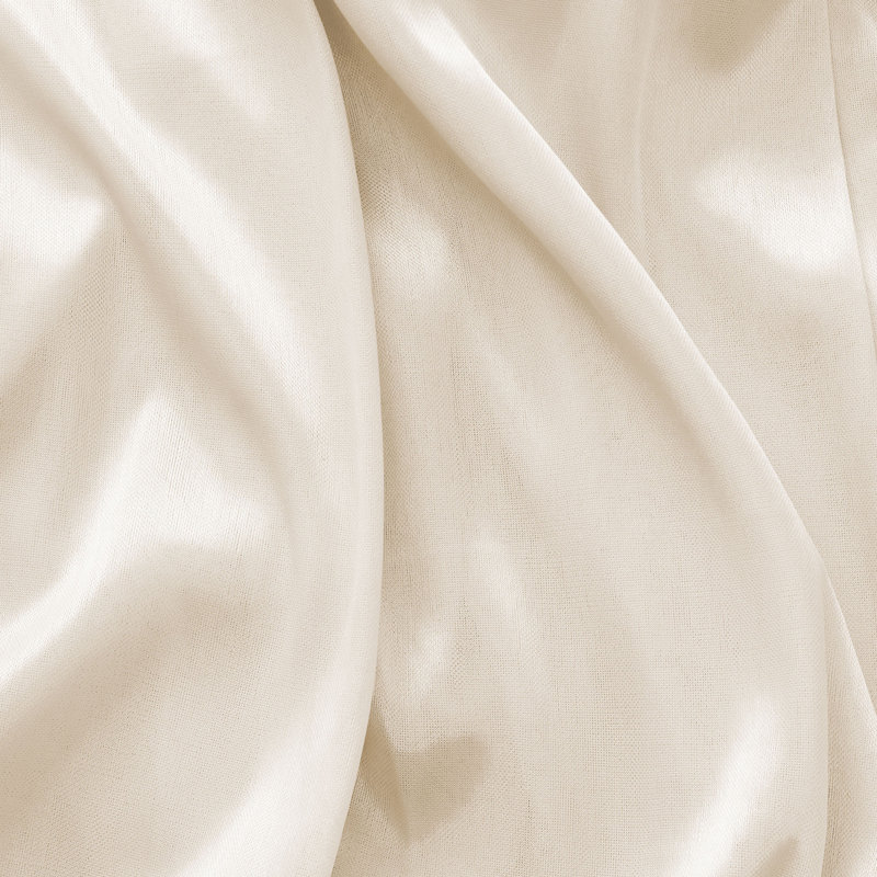 Ivory Satin Photography Backdrop Curtains, Set of 2