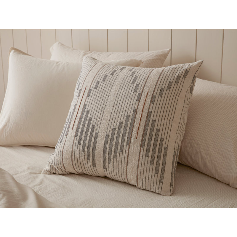 Organic Cotton Harvest Geometric Standard Pillow Sham