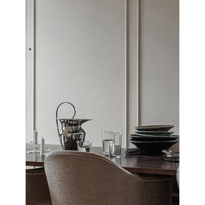 Stainless Steel Mirror Polished Decorative Pitcher 11.9"