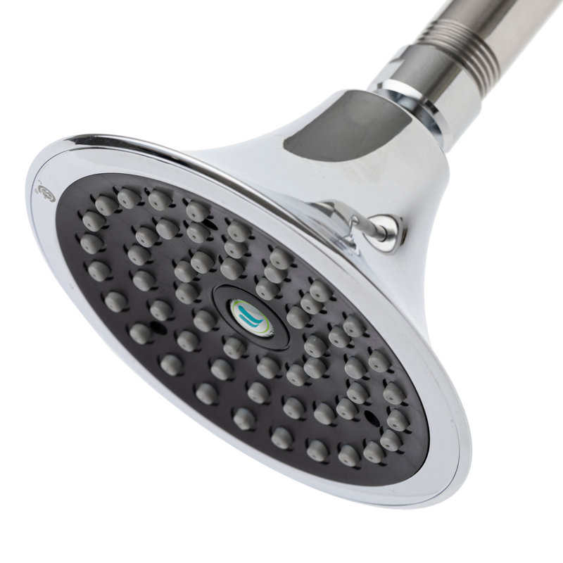 Chrome Medium Round Wall Mounted Rain Shower Head