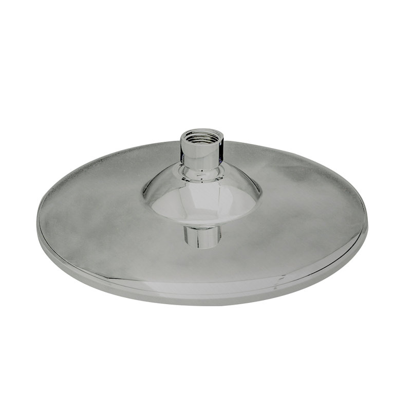 Brushed Nickel 8-Inch Round Rain Shower Head