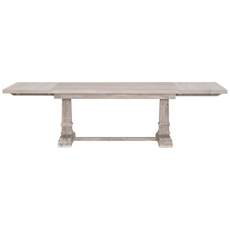 Traditions Natural Gray Acacia Extendable Dining Table