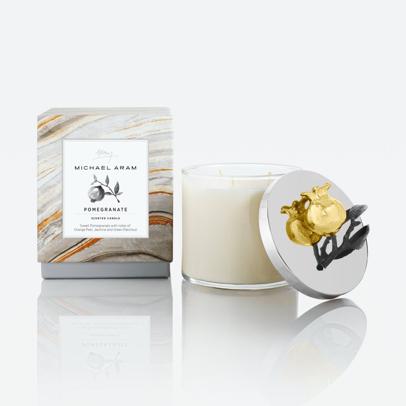 Verdant Pomegranate Soy Scented Candle, 2.32 lb