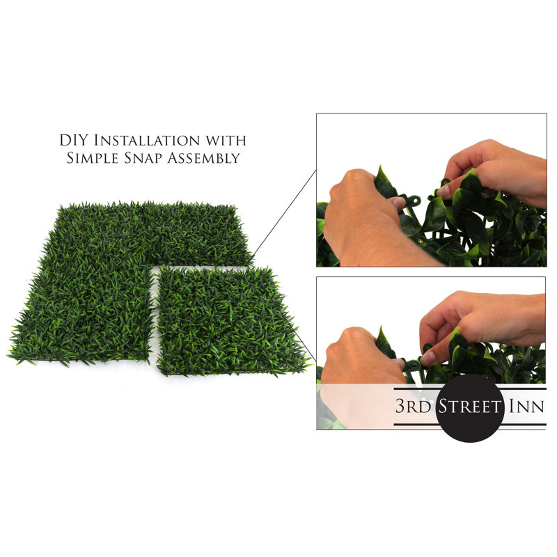 20'' Green Artificial Ivy Topiary Panel