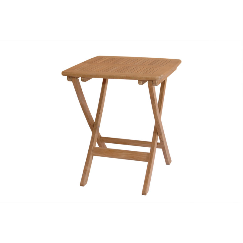 Windsor 24'' Square Teak Folding Picnic Table